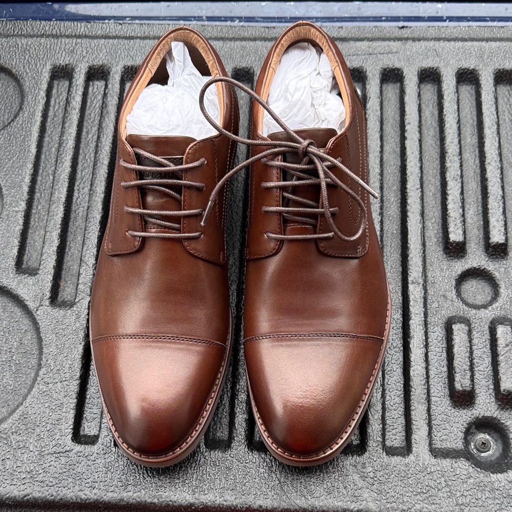 Rodd & Gunn Classic Brown Leather Oxfords